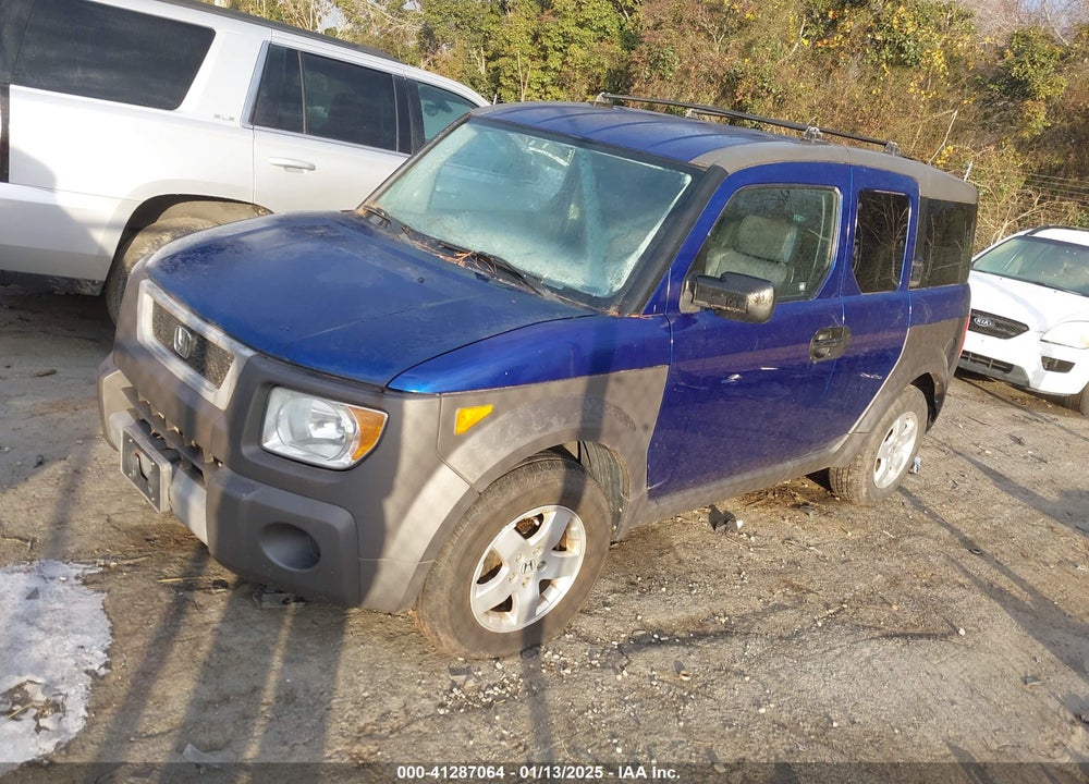 2004 HONDA ELEMENT EX VIN: 5J6YH28634L036215