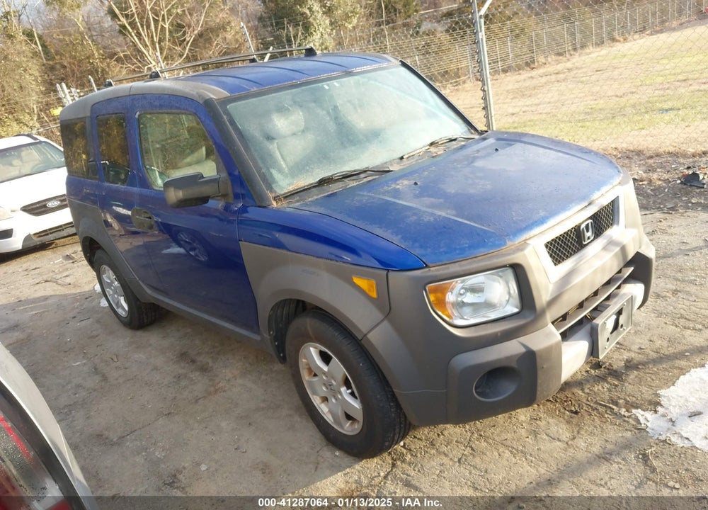 2004 HONDA ELEMENT EX VIN: 5J6YH28634L036215