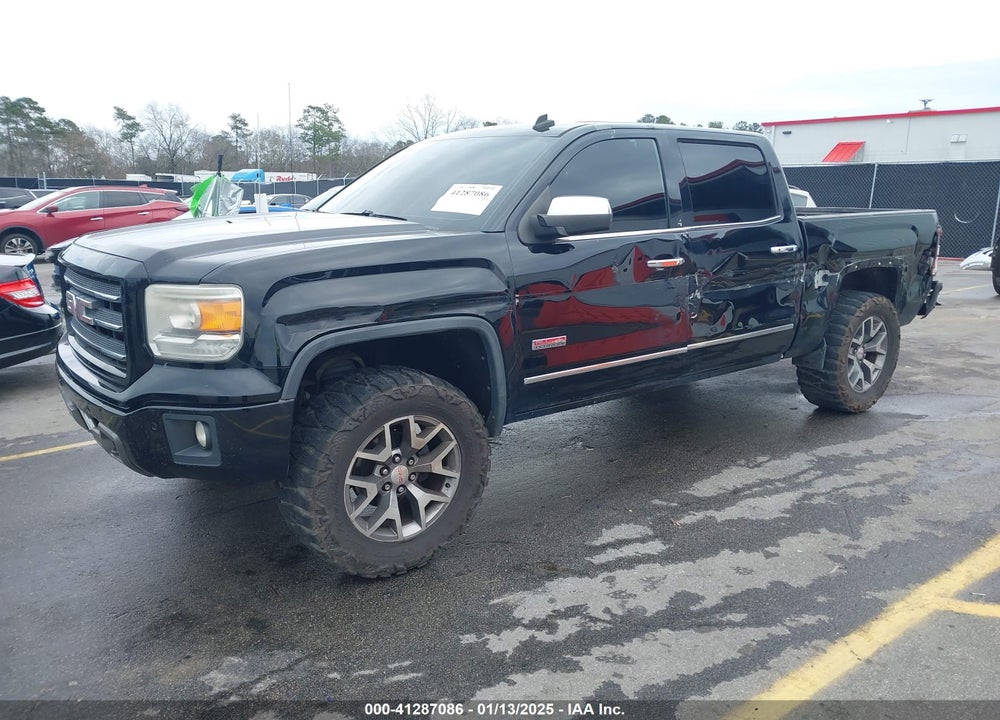 2014 GMC SIERRA 1500 SLT VIN: 3GTU2VEC7EG201585