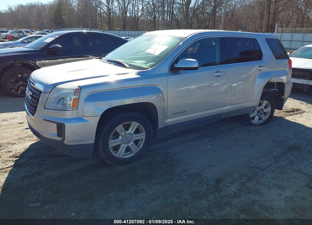 2016 GMC TERRAIN VIN: 2GKALMEK2G6284945