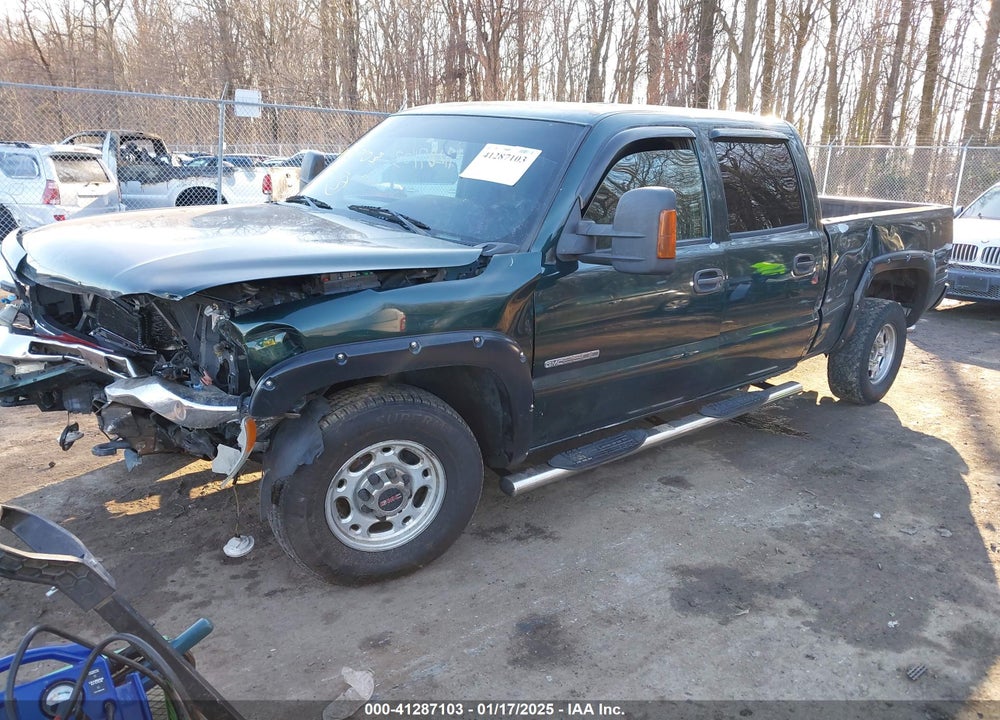 2004 GMC SIERRA 2500 SLE VIN: 1GTGC23U34F100791