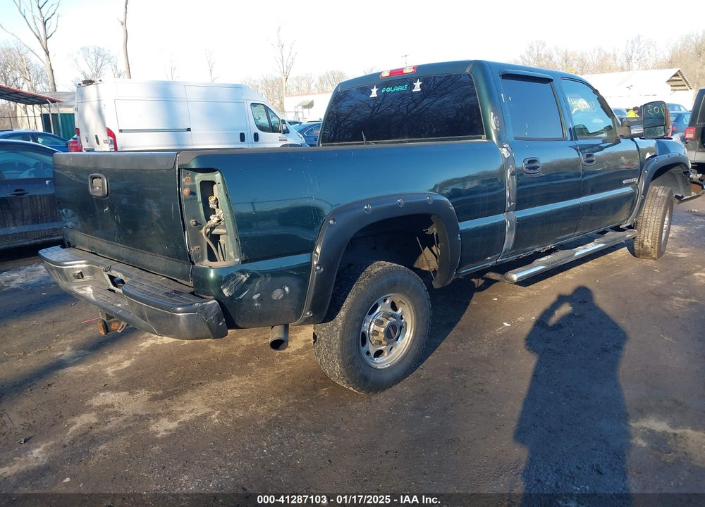 2004 GMC SIERRA 2500 SLE VIN: 1GTGC23U34F100791