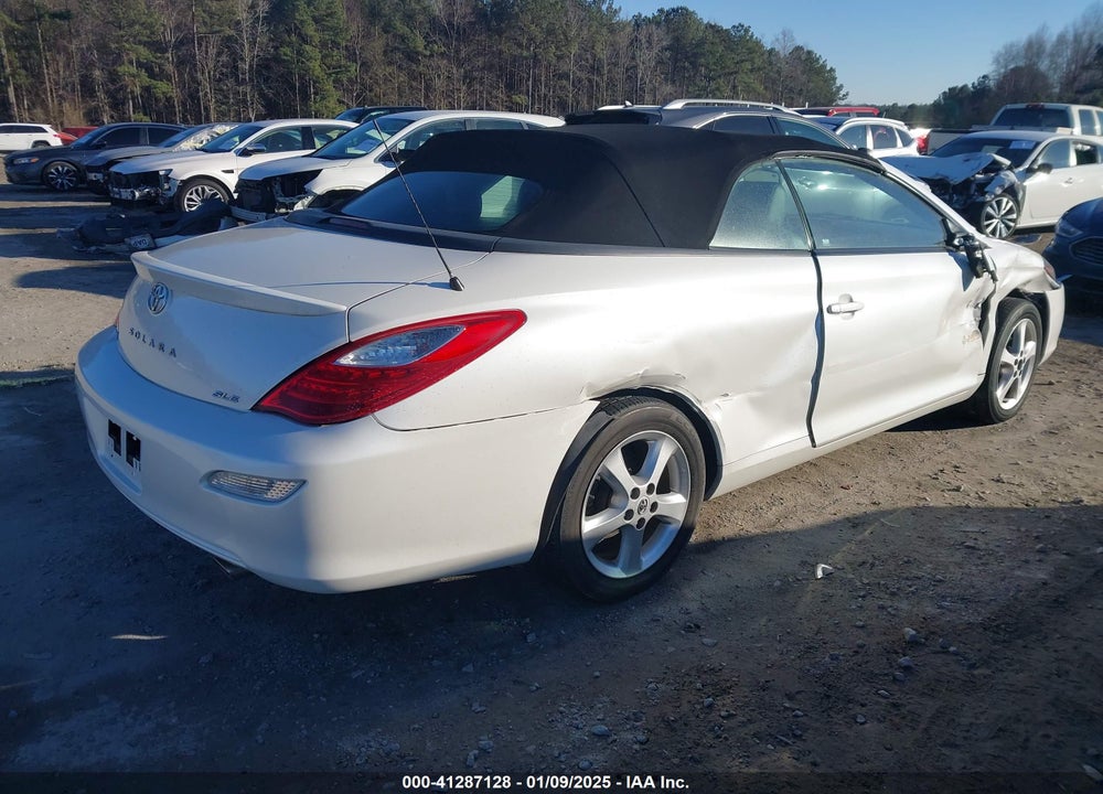 2007 TOYOTA CAMRY SOLARA SLE VIN: 4T1FA38PX7U115861