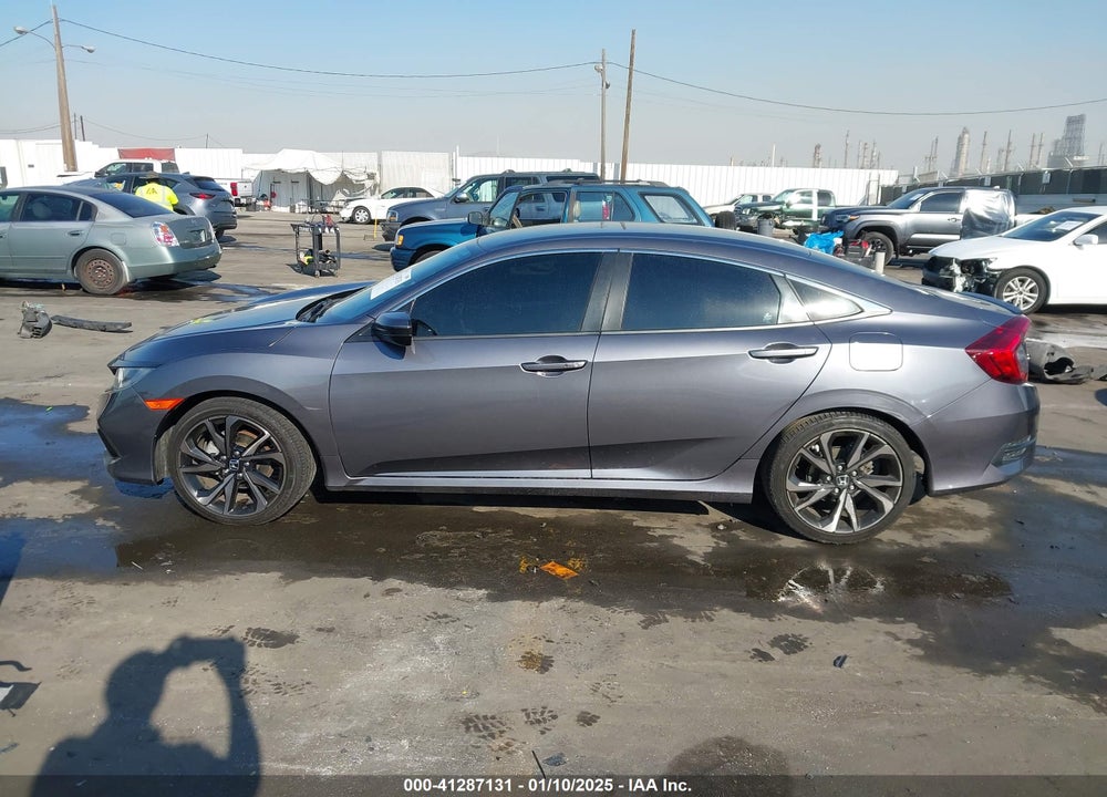 2020 HONDA CIVIC VIN: 2HGFC2F8XLH529452