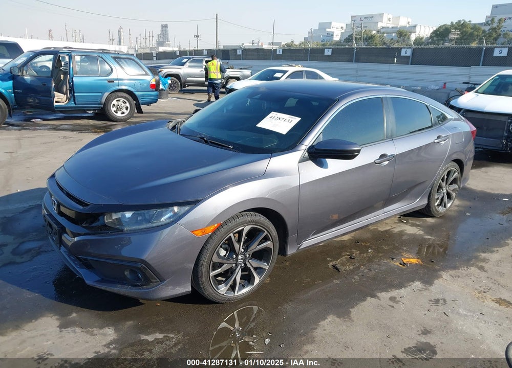 2020 HONDA CIVIC VIN: 2HGFC2F8XLH529452