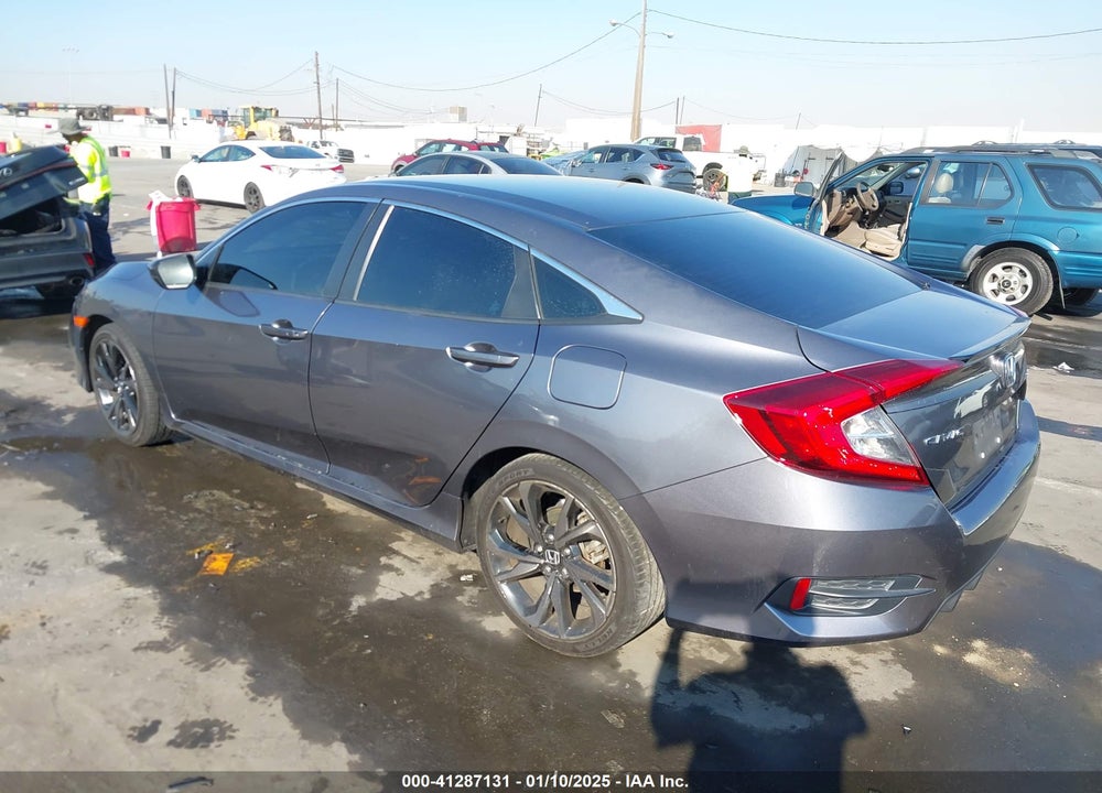 2020 HONDA CIVIC VIN: 2HGFC2F8XLH529452