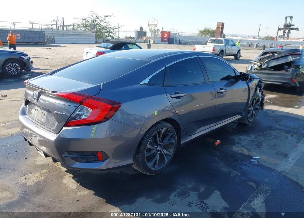 2020 HONDA CIVIC VIN: 2HGFC2F8XLH529452