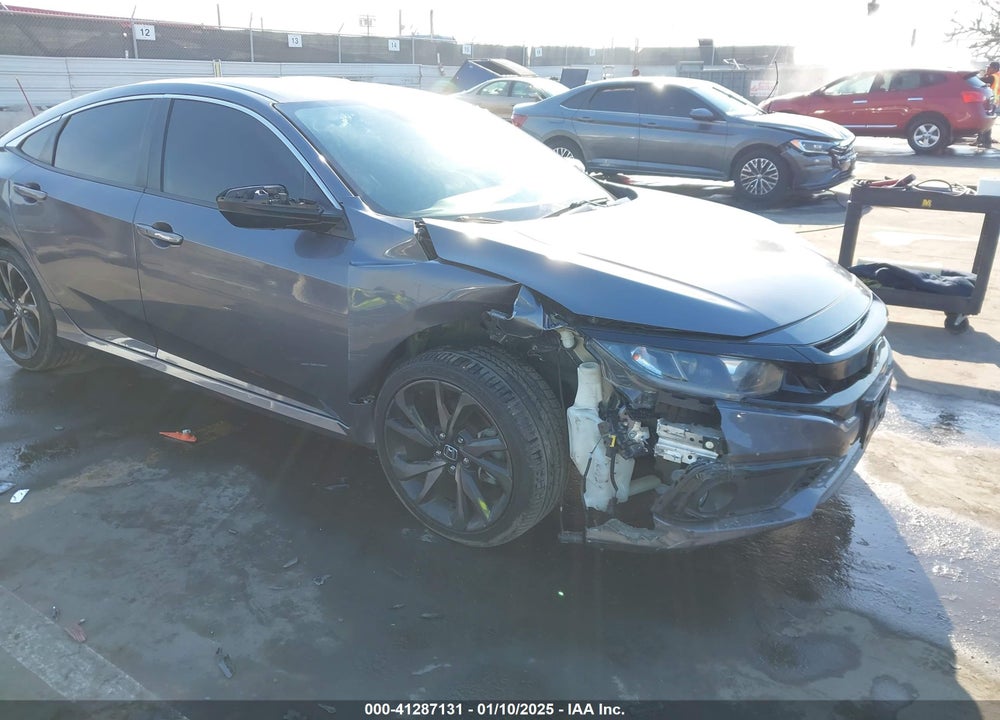 2020 HONDA CIVIC VIN: 2HGFC2F8XLH529452
