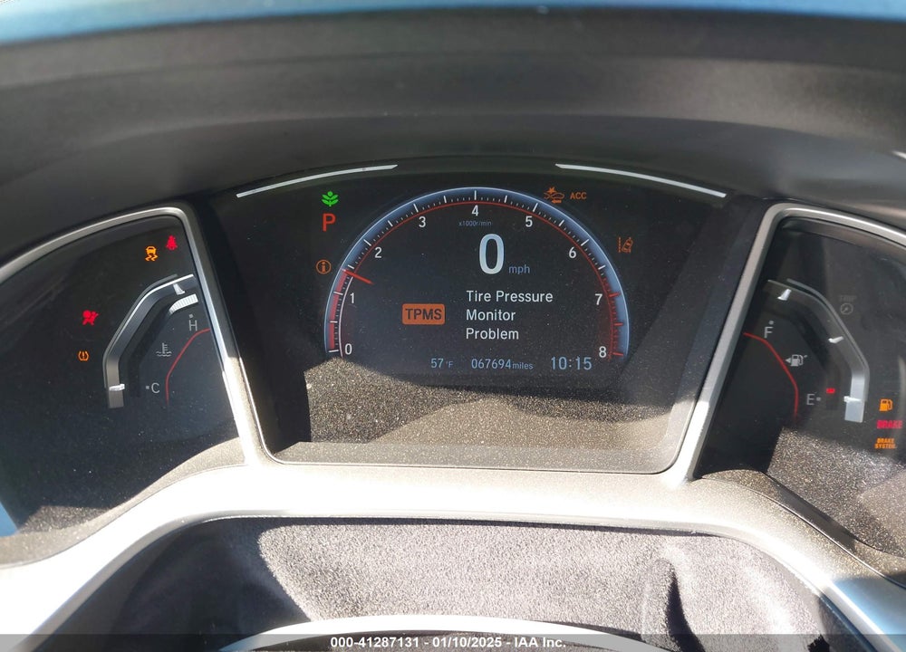 2020 HONDA CIVIC VIN: 2HGFC2F8XLH529452