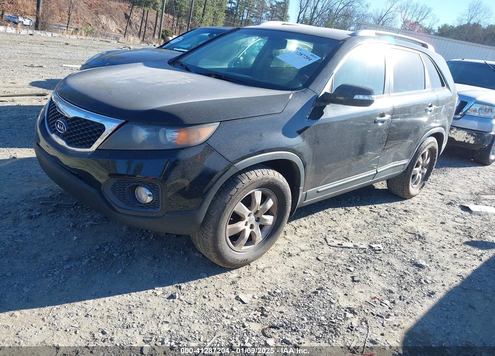2012 KIA SORENTO LX VIN: 5XYKT3A61CG196257