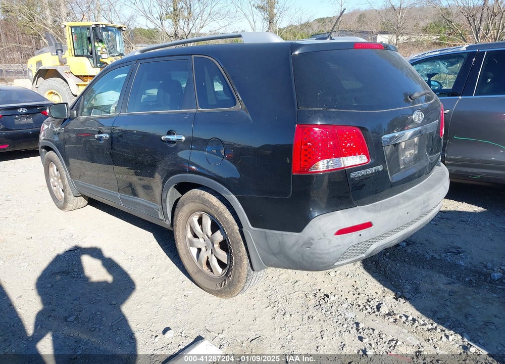 2012 KIA SORENTO LX VIN: 5XYKT3A61CG196257