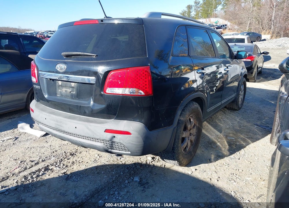 2012 KIA SORENTO LX VIN: 5XYKT3A61CG196257