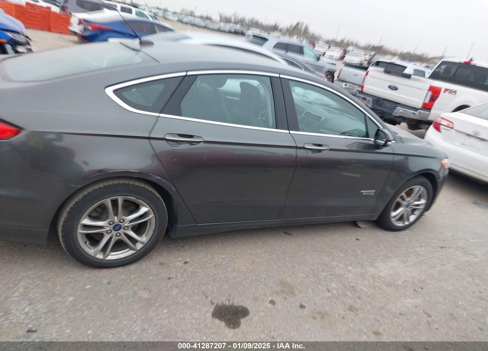 2015 FORD FUSION ENERGI TITANIUM VIN: 3FA6P0SU3FR205395