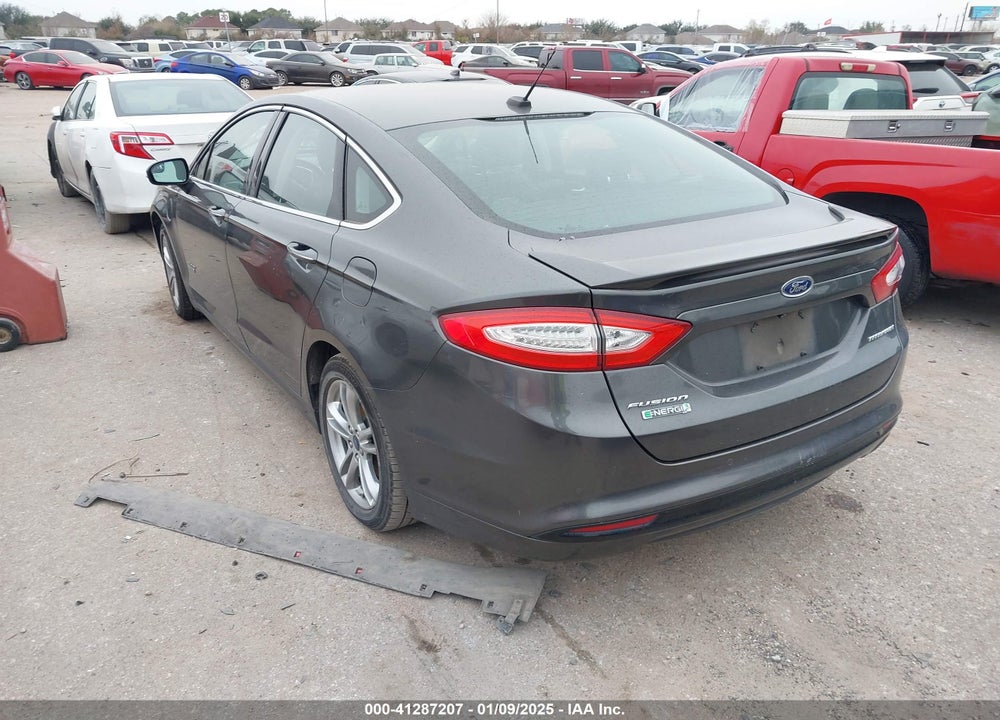 2015 FORD FUSION ENERGI TITANIUM VIN: 3FA6P0SU3FR205395