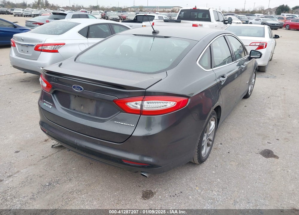 2015 FORD FUSION ENERGI TITANIUM VIN: 3FA6P0SU3FR205395