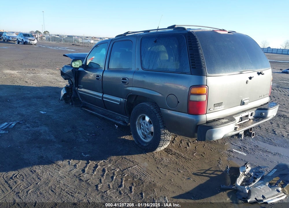 2000 CHEVROLET TAHOE ALL NEW LT VIN: 1GNEK13T8YJ116703