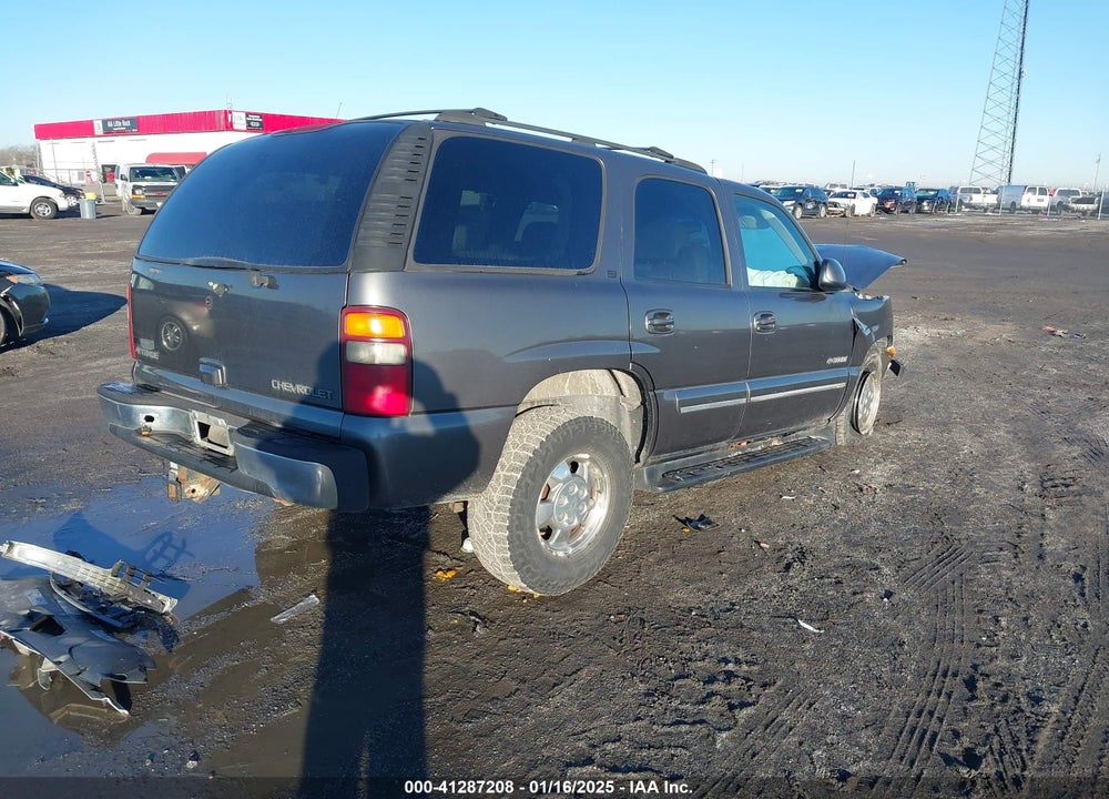 2000 CHEVROLET TAHOE ALL NEW LT VIN: 1GNEK13T8YJ116703