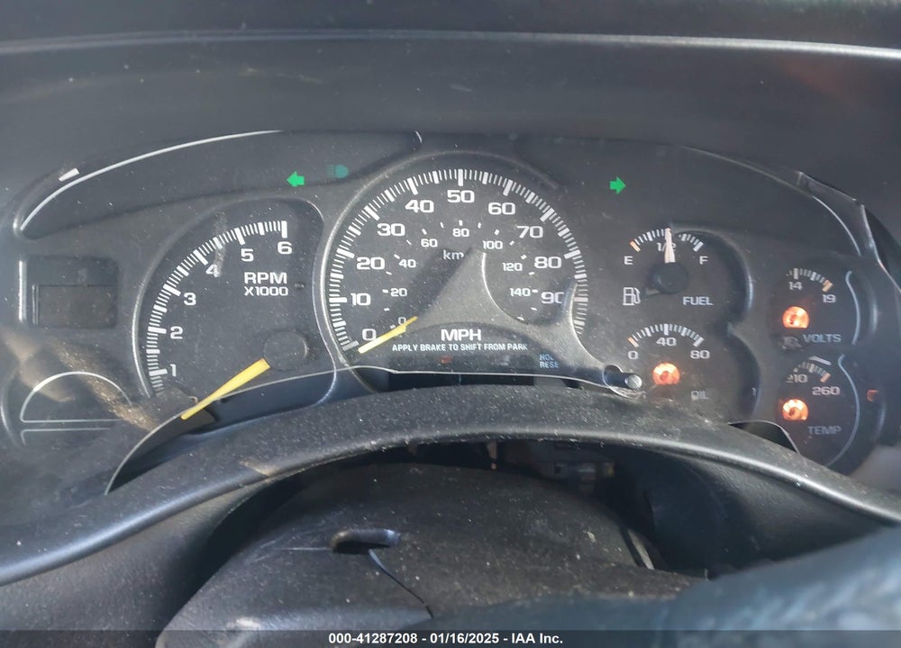 2000 CHEVROLET TAHOE ALL NEW LT VIN: 1GNEK13T8YJ116703