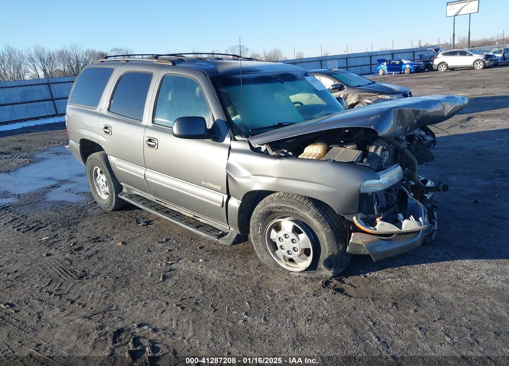 2000 CHEVROLET TAHOE ALL NEW LT VIN: 1GNEK13T8YJ116703