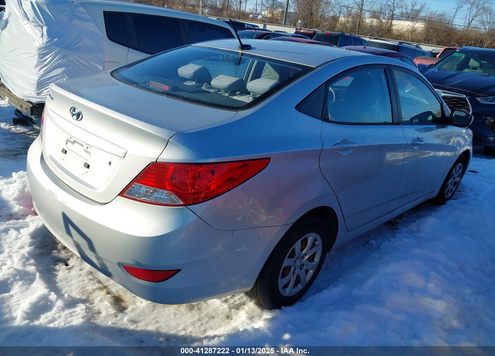 2013 HYUNDAI ACCENT VIN: KMHCT4AE0DU407283
