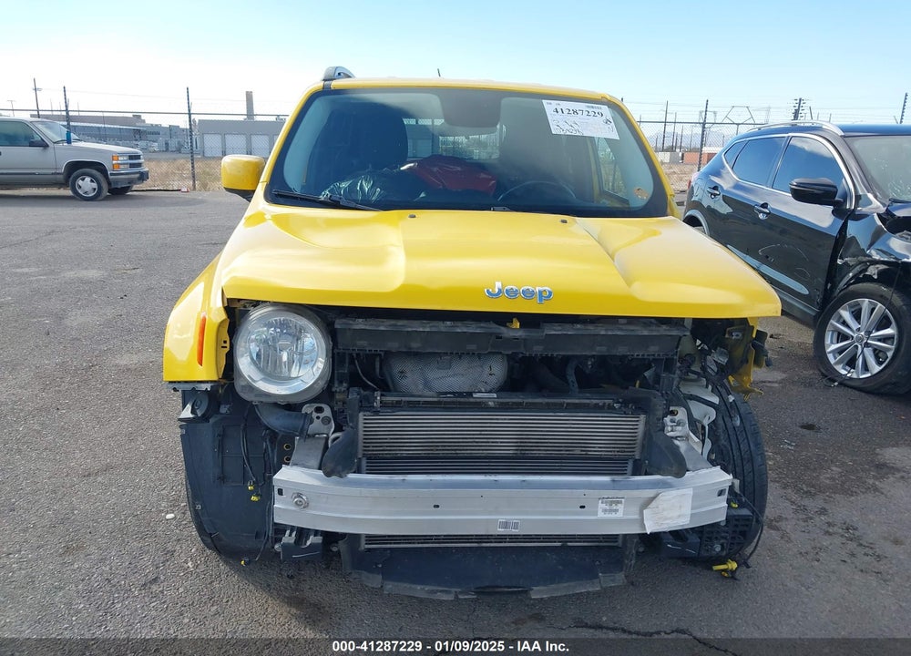 2017 JEEP RENEGADE LATITUDE 4X4 VIN: ZACCJBBB0HPE86030