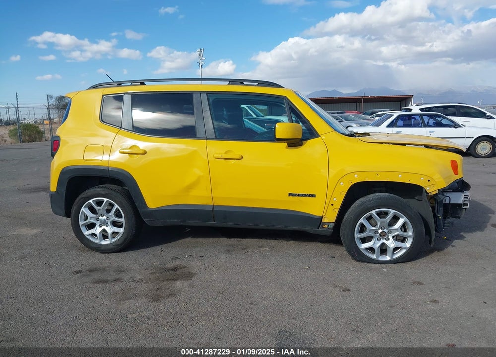 2017 JEEP RENEGADE LATITUDE 4X4 VIN: ZACCJBBB0HPE86030