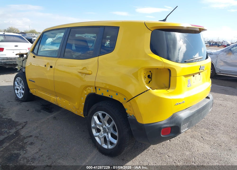 2017 JEEP RENEGADE LATITUDE 4X4 VIN: ZACCJBBB0HPE86030