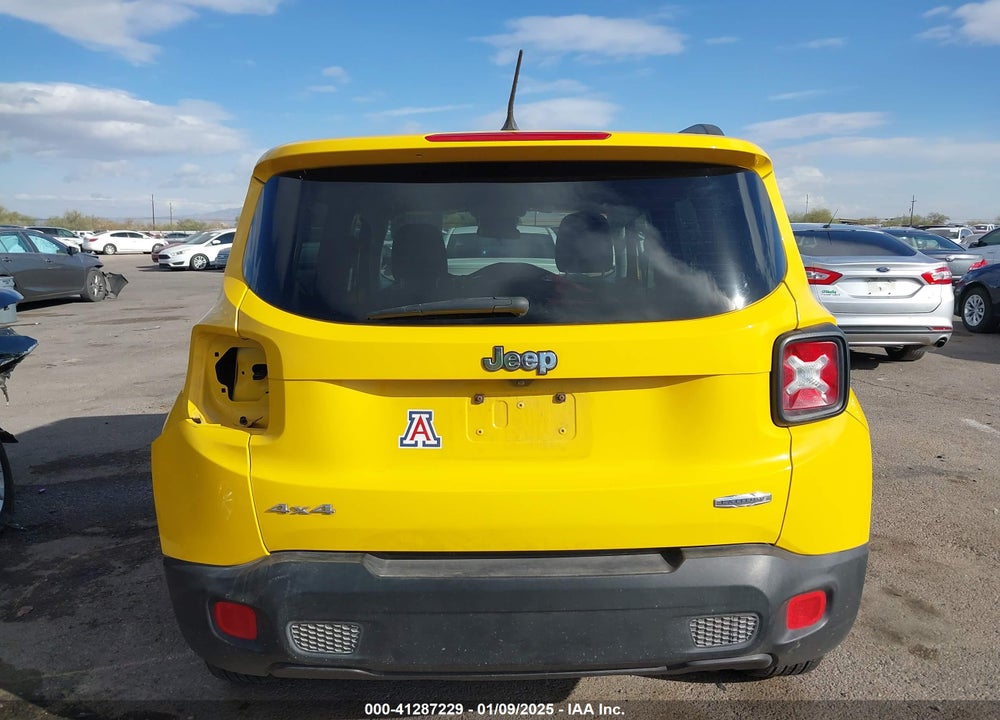 2017 JEEP RENEGADE LATITUDE 4X4 VIN: ZACCJBBB0HPE86030