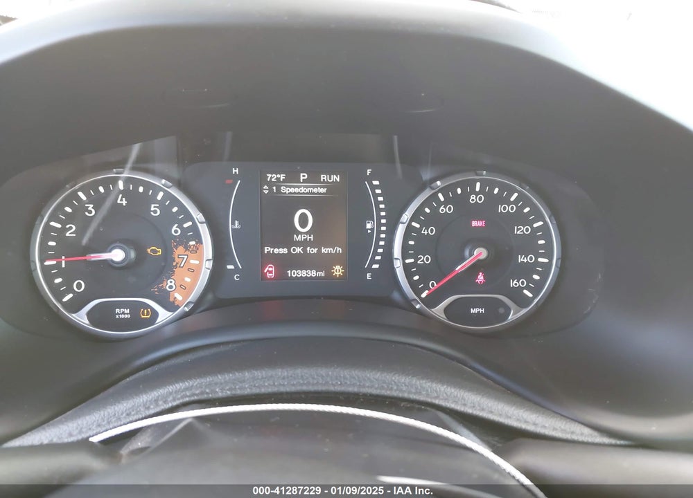 2017 JEEP RENEGADE LATITUDE 4X4 VIN: ZACCJBBB0HPE86030
