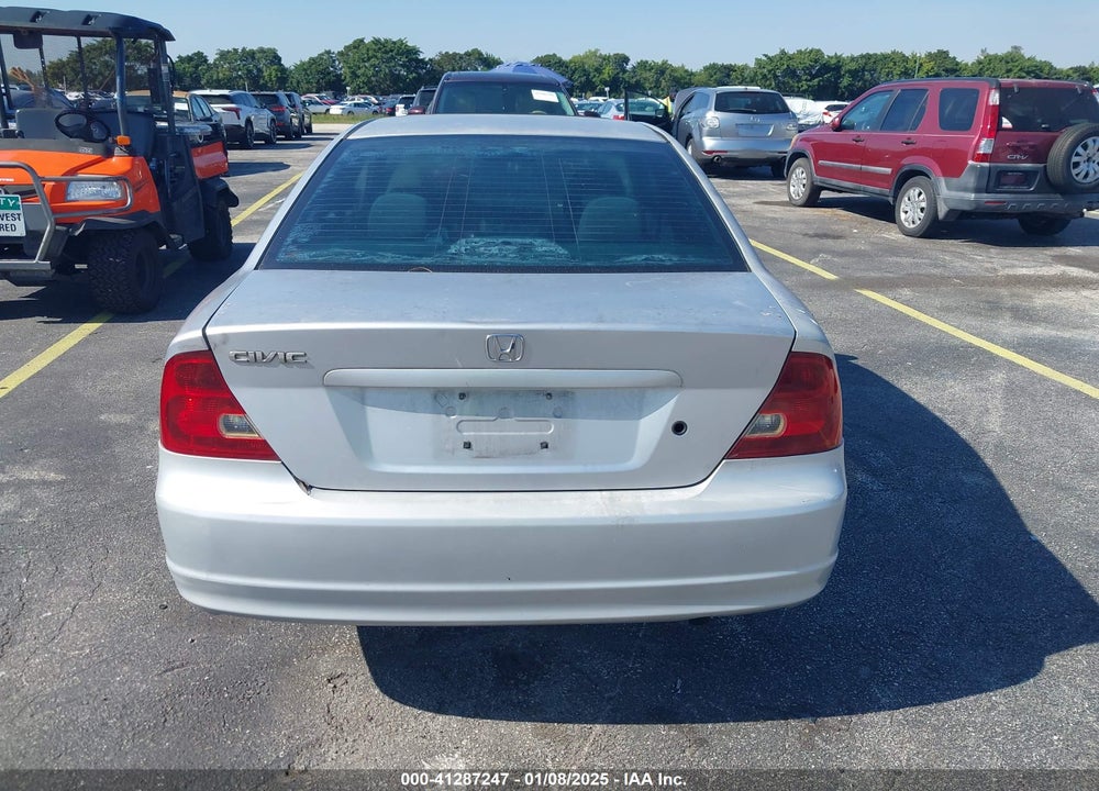 2003 HONDA CIVIC EX VIN: 1HGEM21043L058685