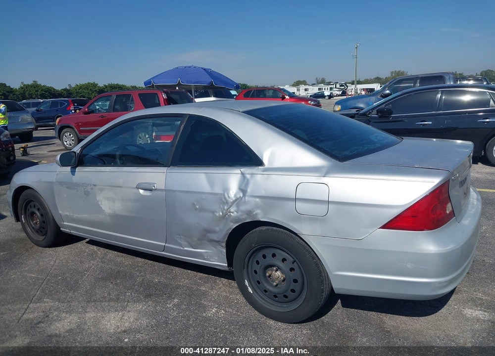 2003 HONDA CIVIC EX VIN: 1HGEM21043L058685