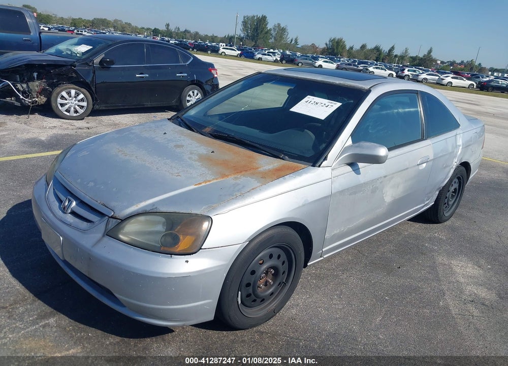 2003 HONDA CIVIC EX VIN: 1HGEM21043L058685