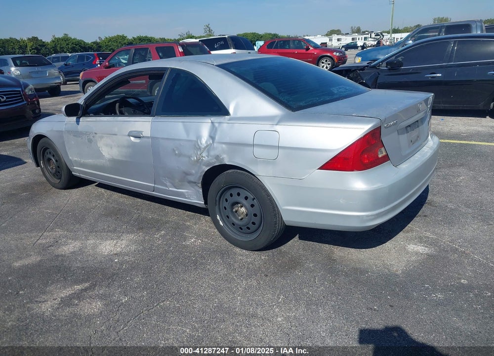 2003 HONDA CIVIC EX VIN: 1HGEM21043L058685