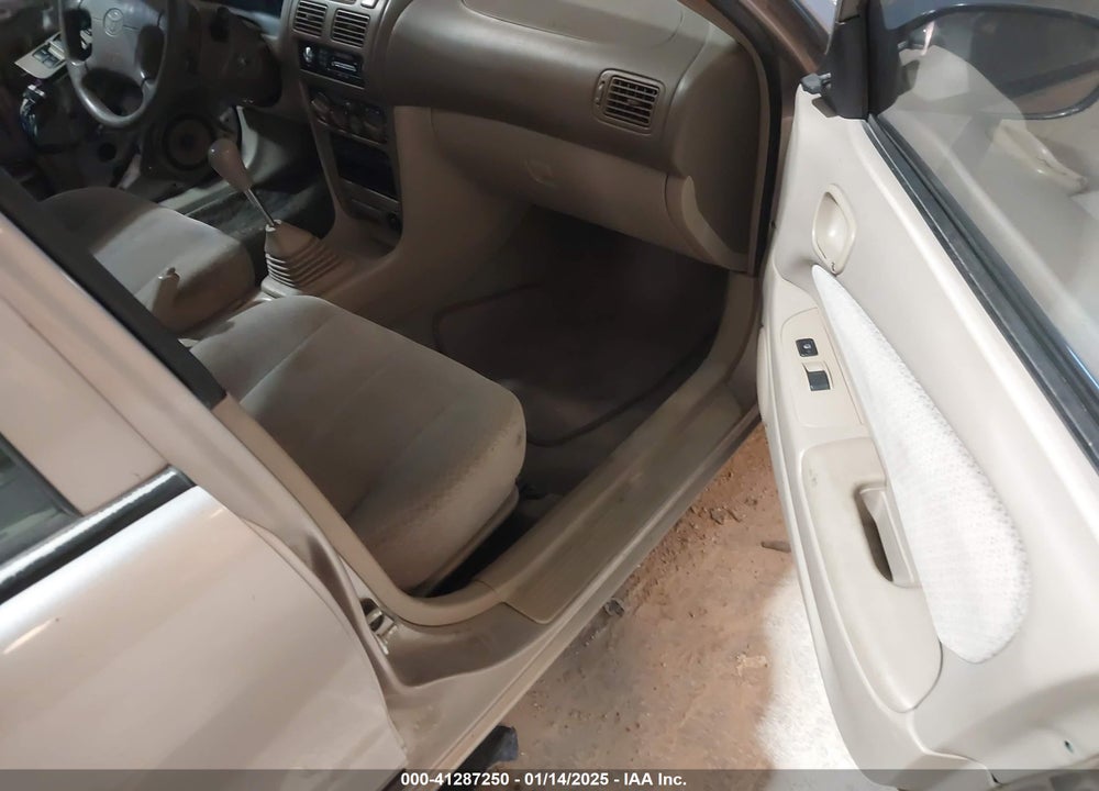 2000 TOYOTA COROLLA CE VIN: 1NXBR12EXYZ402962