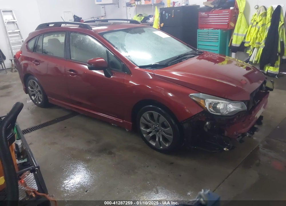 2016 SUBARU IMPREZA 2.0I SPORT PREMIUM VIN: JF1GPAP68G8227898
