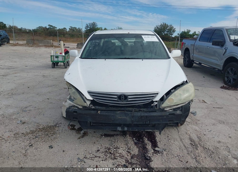 2005 TOYOTA CAMRY LE VIN: 4T1BE30K55U625776