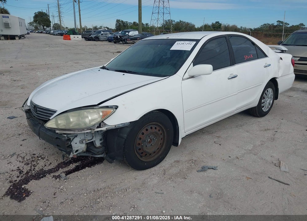 2005 TOYOTA CAMRY LE VIN: 4T1BE30K55U625776