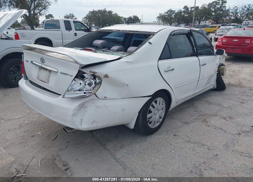 2005 TOYOTA CAMRY LE VIN: 4T1BE30K55U625776