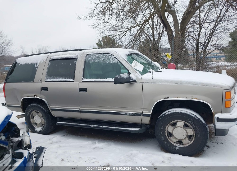 1999 GMC YUKON SLT CMI VIN: 1GKEK13R6XJ805087