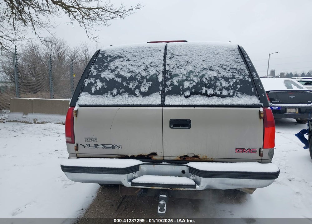 1999 GMC YUKON SLT CMI VIN: 1GKEK13R6XJ805087