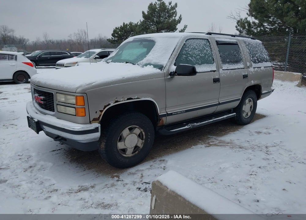 1999 GMC YUKON SLT CMI VIN: 1GKEK13R6XJ805087