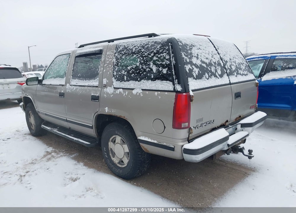 1999 GMC YUKON SLT CMI VIN: 1GKEK13R6XJ805087
