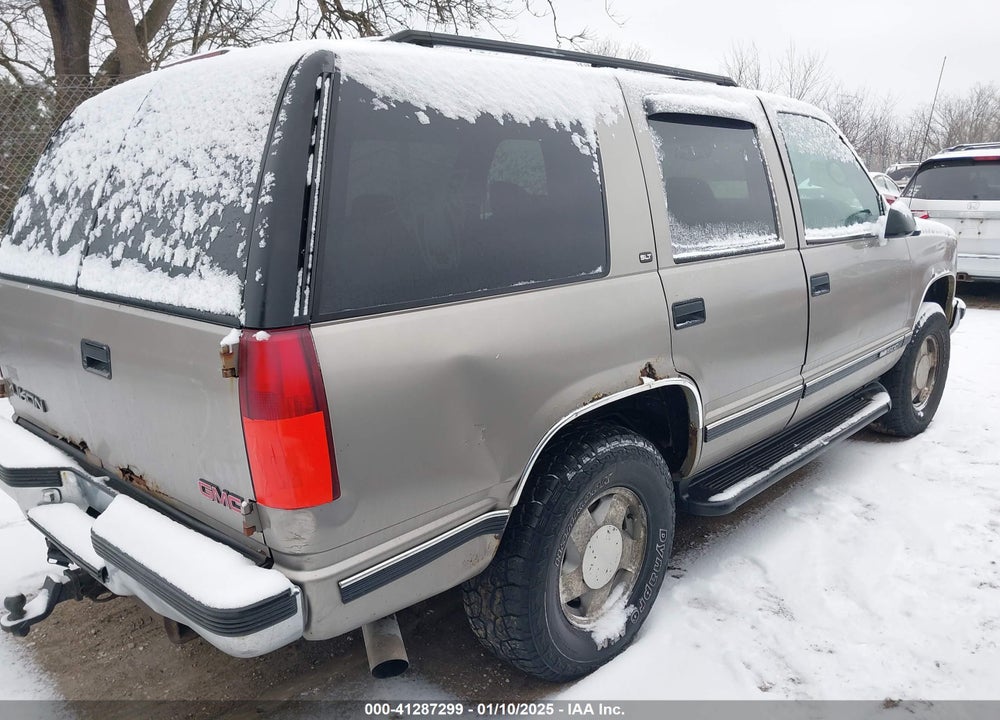 1999 GMC YUKON SLT CMI VIN: 1GKEK13R6XJ805087
