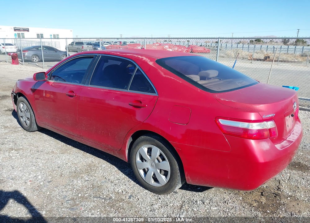 2007 TOYOTA CAMRY LE VIN: 4T1BE46K07U007071