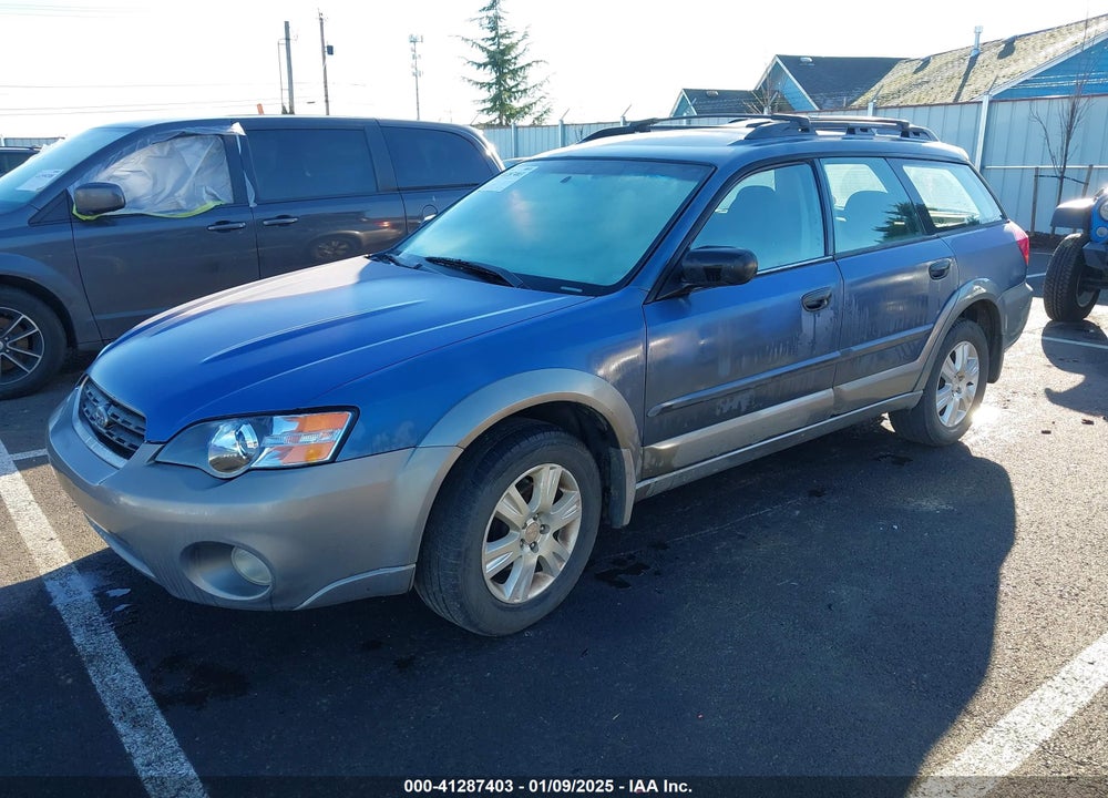 2005 SUBARU OUTBACK 2.5I VIN: 4S4BP61C157368536