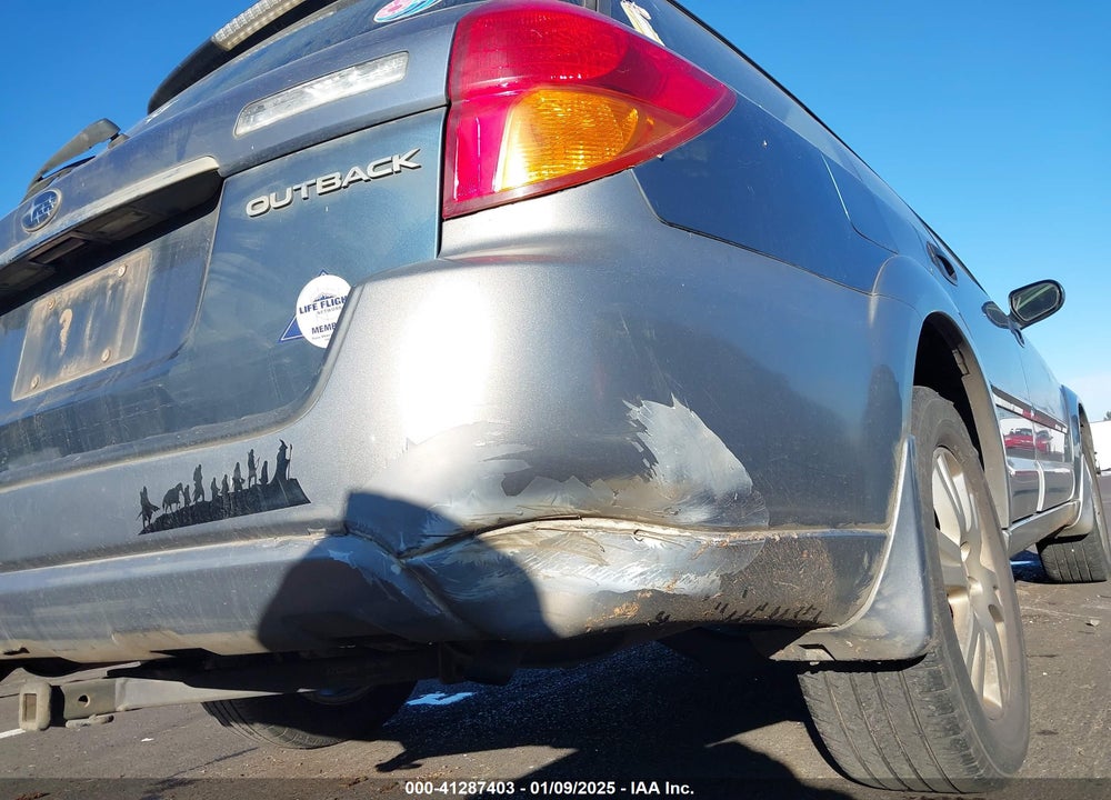 2005 SUBARU OUTBACK 2.5I VIN: 4S4BP61C157368536