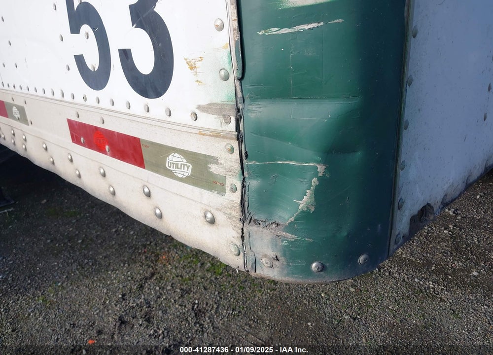 2008 UTILITY TRAILER MFG 53' SEMI TRAILER VIN: 1UYVS25308G433448
