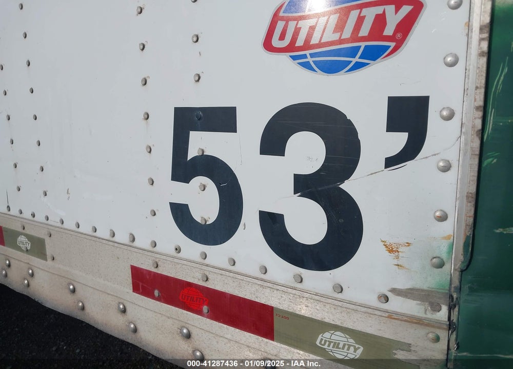 2008 UTILITY TRAILER MFG 53' SEMI TRAILER VIN: 1UYVS25308G433448