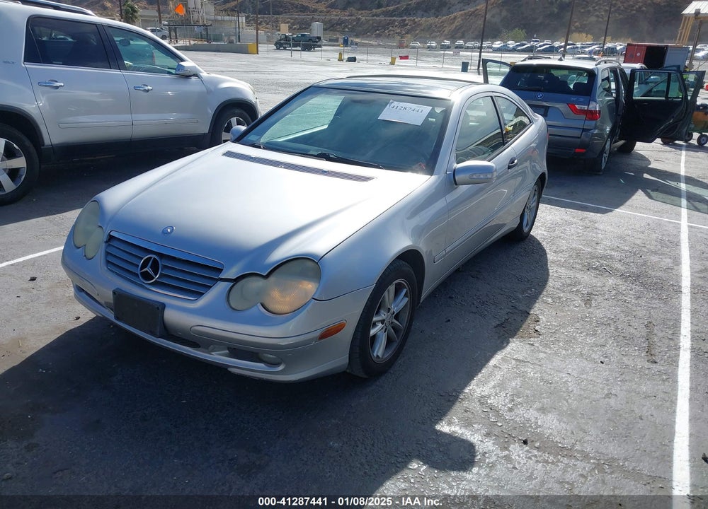 2002 MERCEDES-BENZ C 230 VIN: WDBRN47J62A268044