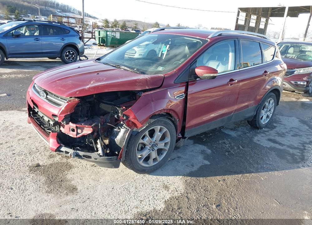 2016 FORD ESCAPE TITANIUM VIN: 1FMCU9JX4GUB10887
